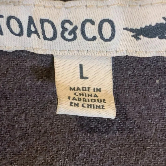 Toad & Co Women's Hutton Snap Front Collared Sherpa Jacket Size L - Picture 7 of 13